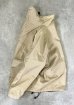 画像4: 00'S J.CREW 旧タグ コットン/ナイロン 裏地フリース アノラック ベージュ (VINTAGE) (4)