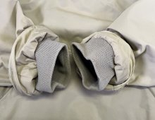 他の写真2: 00'S J.CREW 旧タグ コットン/ナイロン 裏地フリース アノラック ベージュ (VINTAGE)