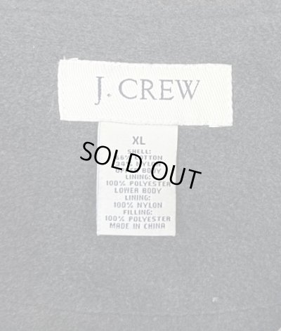 画像2: 00'S J.CREW 旧タグ コットン/ナイロン 裏地フリース アノラック ベージュ (VINTAGE)