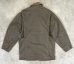 画像5: 00'S BANANA REPUBLIC 旧タグ 襟レザー ハンティングジャケット カーキ (VINTAGE) (5)