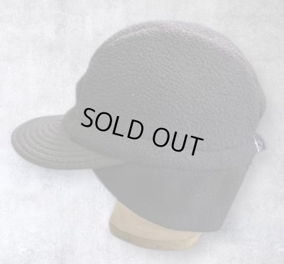 画像3: 02'S PATAGONIA "SYNCHILLA DUCKBILL CAP" 2WAY フリースキャップ ブラック (VINTAGE)