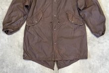 他の写真2: 80'S アメリカ軍 US ARMY コットン スノーカモパーカー 後染めブラウン (VINTAGE)