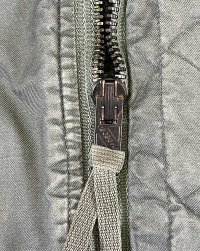 画像4: 70'S アメリカ軍 USAF "CWU-8/P" 後期モデル ラビットパーカー セージグリーン (VINTAGE) 