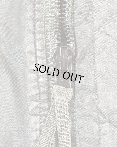 画像4: 70'S アメリカ軍 USAF "CWU-8/P" 後期モデル ラビットパーカー セージグリーン (VINTAGE) 