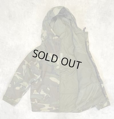 画像3: 80'S アメリカ軍 US ARMY ECWCS "GEN1前期モデル" GORE-TEX パーカー ウッドランドカモ M-SHORT (VINTAGE)