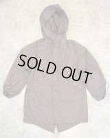 80'S アメリカ軍 US ARMY コットン スノーカモパーカー 後染めブラウン (VINTAGE)