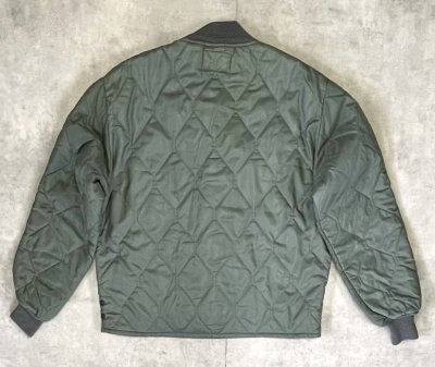 画像5: 70'S アメリカ軍 USAF "CWU-9/P 初期型" キルティング ライナージャケット セージグリーン (VINTAGE) 
