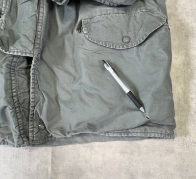 画像8: 70'S アメリカ軍 USAF "CWU-8/P" 後期モデル ラビットパーカー セージグリーン (VINTAGE) 