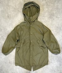 80'S アメリカ軍 US ARMY コットン スノーカモパーカー 後染めオリーブ (VINTAGE)