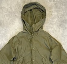 他の写真1: 80'S アメリカ軍 US ARMY コットン スノーカモパーカー 後染めオリーブ (VINTAGE)