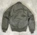 画像5: 80'S アメリカ軍 USAF "CWU-36/P"  初期モデル アラミド フライトジャケット セージグリーン (VINTAGE)  (5)