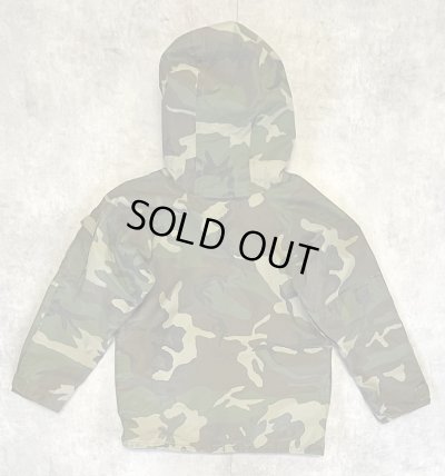 画像4: 80'S アメリカ軍 US ARMY ECWCS "GEN1前期モデル" GORE-TEX パーカー ウッドランドカモ M-SHORT (VINTAGE)