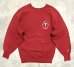 画像1: 90'S CHAMPION "UNIVERSITY OF IOWA" 刺繍タグ リバースウィーブ レッド USA製 (VINTAGE) (1)
