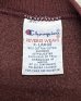 画像2: 90'S CHAMPION "BOSTON COLLEGE" 刺繍タグ リバースウィーブ ダークバーガンディ メキシコ製 (VINTAGE) (2)