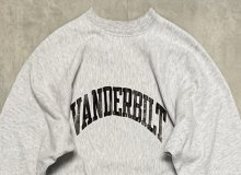 他の写真1: 90'S CHAMPION "VANDERBILT" 刺繍タグ リバースウィーブ グレー USA製 (VINTAGE)