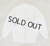 90'S CHAMPION 刺繍タグ リバースウィーブ スナップボタン カーディガン グレー USA製 (VINTAGE)