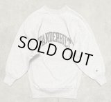 90'S CHAMPION "VANDERBILT" 刺繍タグ リバースウィーブ グレー USA製 (VINTAGE)