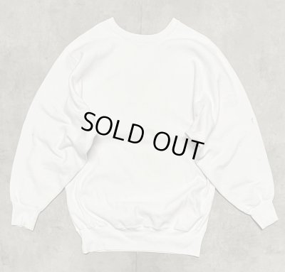 画像4: 90'S CHAMPION 刺繍タグ リバースウィーブ 無地 ホワイト USA製 (VINTAGE)