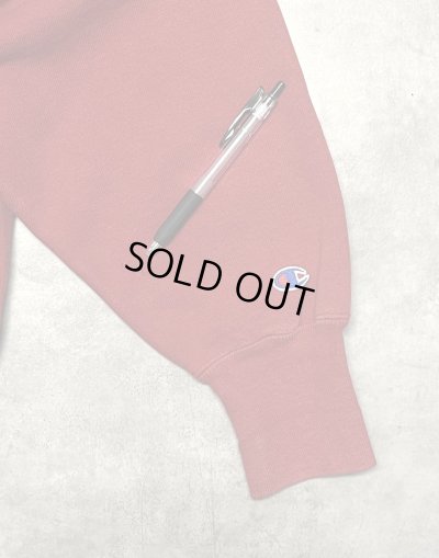 画像6: 90'S CHAMPION "UNIVERSITY OF IOWA" 刺繍タグ リバースウィーブ レッド USA製 (VINTAGE)