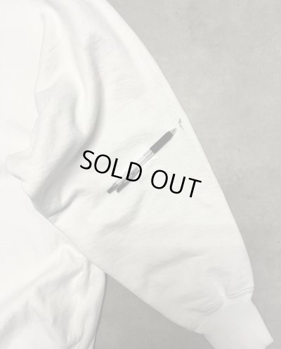 画像5: 90'S CHAMPION 刺繍タグ リバースウィーブ 無地 ホワイト USA製 (VINTAGE)