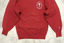他の写真3: 90'S CHAMPION "UNIVERSITY OF IOWA" 刺繍タグ リバースウィーブ レッド USA製 (VINTAGE)