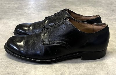 画像2: 50'S アメリカ軍 US NAVY "SPORTWELT SHOE CO製" 6アイレット レザーソール サービスシューズ (VINTAGE)