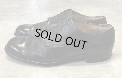 画像2: 50'S アメリカ軍 US NAVY "SPORTWELT SHOE CO製" 6アイレット レザーソール サービスシューズ (VINTAGE)