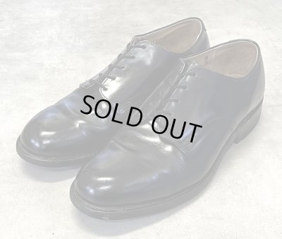 画像1: 80'S アメリカ軍 US NAVY "CRADDOCK TERRY製" ラバーソール サービスシューズ (VINTAGE)