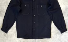 他の写真3: 70'S PENDLETON "BOARD SHIRT" ウール オープンカラーシャツ ネイビー USA製 (VINTAGE)