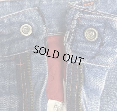 画像3: 70'S MONTGOMERY WARD トップスナップボタン 裏地付き デニム ペインターパンツ インディゴ SCOVILLジップ (VINTAGE)