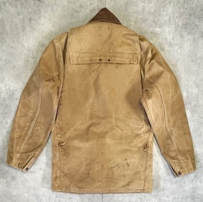 画像4: 80'S CARHARTT 襟コーデュロイ ダック ハンティングジャケット ブラウン USA製 (VINTAGE)