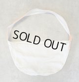 70'S UNKNOWN プリント無し ニュースペーパーバッグ ホワイト/オレンジ (VINTAGE)