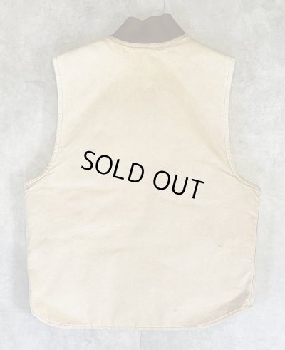 画像4: CARHARTT 裏地キルティング ダックベスト フェードブラウン (VINTAGE)