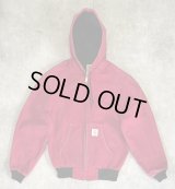 90'S CARHARTT 裏地サーマル アクティブジャケット レッド (VINTAGE)