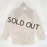 80'S CARHARTT 襟コーデュロイ ダック ハンティングジャケット ブラウン USA製 (VINTAGE)
