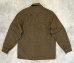 画像4: 60'S PENDLETON "BOARD SHIRT" ウール オープンカラーシャツ ダークカーキ USA製 (VINTAGE) (4)