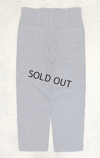 画像5: 70'S BIG MAC トップスナップボタン デニム ペインターパンツ インディゴ SCOVILLジップ (MINT CONDITION)