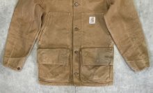 他の写真2: 80'S CARHARTT 襟コーデュロイ ダック ハンティングジャケット ブラウン USA製 (VINTAGE)