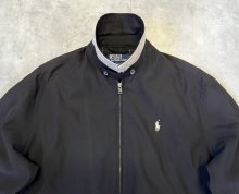 他の写真2: 90'S RALPH LAUREN チンスト付き ドリズラージャケット ブラック (VINTAGE)