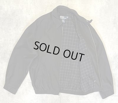 画像3: 90'S RALPH LAUREN チンスト付き ドリズラージャケット ブラック (VINTAGE)