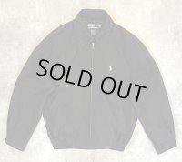 90'S RALPH LAUREN チンスト付き ドリズラージャケット ブラック (VINTAGE)