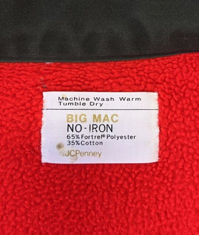 画像2: 70'S BIG MAC 裏地ボア付き ワークジャケット ダークオリーブ TALONジップ (VINTAGE)