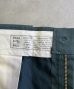 画像3: 70'S BIG YANK "MAGIC-TWILL" ワークパンツ グリーン 42TALONジップ USA製 (DEADSTOCK) (3)