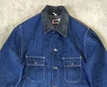 他の写真1: 80'S BIG MAC 裏地ブランケット デニム カバーオール インディゴ USA製 (VINTAGE)