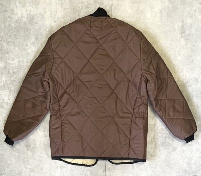 画像4: 70'S SEARS "TED WILLIAMS" キルティングジャケット ブラウン (DEADSTOCK) 