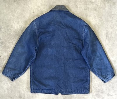 画像4: 80'S BIG MAC 裏地ブランケット デニム カバーオール インディゴ USA製 (VINTAGE)