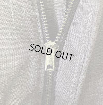 画像2: 70'S UNKNOWN ツータック スラックス ブラウン/カスリ柄 TALONジップ (VINTAGE)