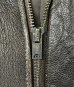 画像3: 80'S LL Bean "A-2" レザー フライトジャケット ダークブラウン SCOVILLジップ USA製 (VINTAGE) (3)