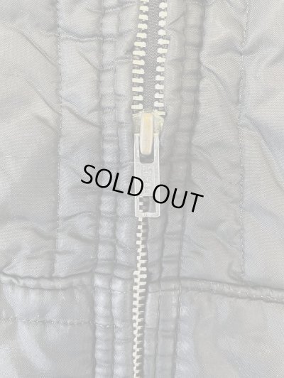 画像3: 70'S BIG MAC 三角タグ キルティングジャケット PRIDEアルミジップ ブラック (VINTAGE) 