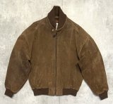90'S LL Bean チンスト付き レザー ドリズラージャケット ブラウン (MINT CONDITION)